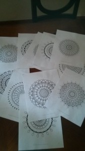 blank mandalas