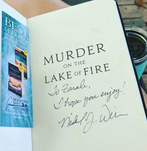 murder on the lake of fire signed