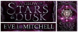 a glow of stars and dusk banner