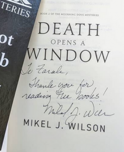 death opens a window signed