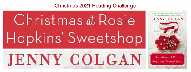 christmas at rosie hopkin's sweetshop banner