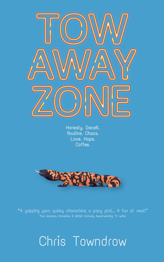 Tow Away Zone - cover paperback NEWv1