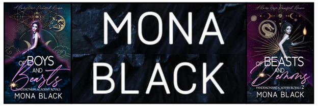 mona black banner