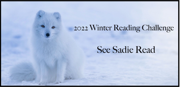 see sadie read 2022 winter reading challenge banner
