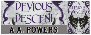 a devious descent banner